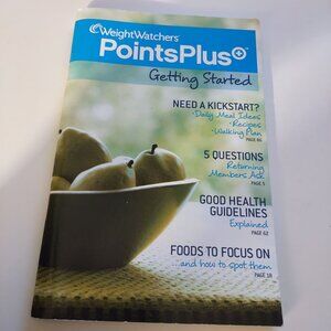 Weight Watchers PointsPlus Getting Started Guide Book